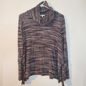 Kate & Sam Soft Flowy Cowlneck Funnelneck Size Small